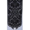 Table Runner Heritage Damask 14x34 Black Heritage Lace