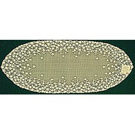 Table Runner Blossom 12x30 Ecru Heritage Lace
