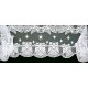 Mantel Scarf Glorious Angel 20x90 White Heritage Lace