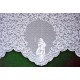 Mantel Scarf O Holy Night 20x90 White Heritage Lace