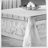 Tablecloth Winter's Eve 60x60 Square White Oxford House